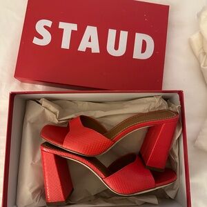 STAUD Red Heel